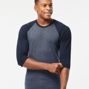 Unisex Fine Jersey Raglan T-Shirt