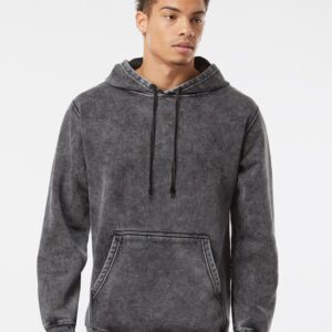 Unisex Midweight Mineral Wash Hooded Sweatshirt