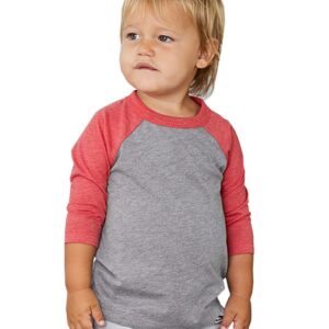 Toddler Three-Quarter Sleeve Baseball Tee