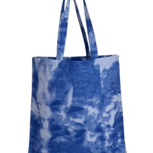 Tie-Dyed Canvas Tote Bag