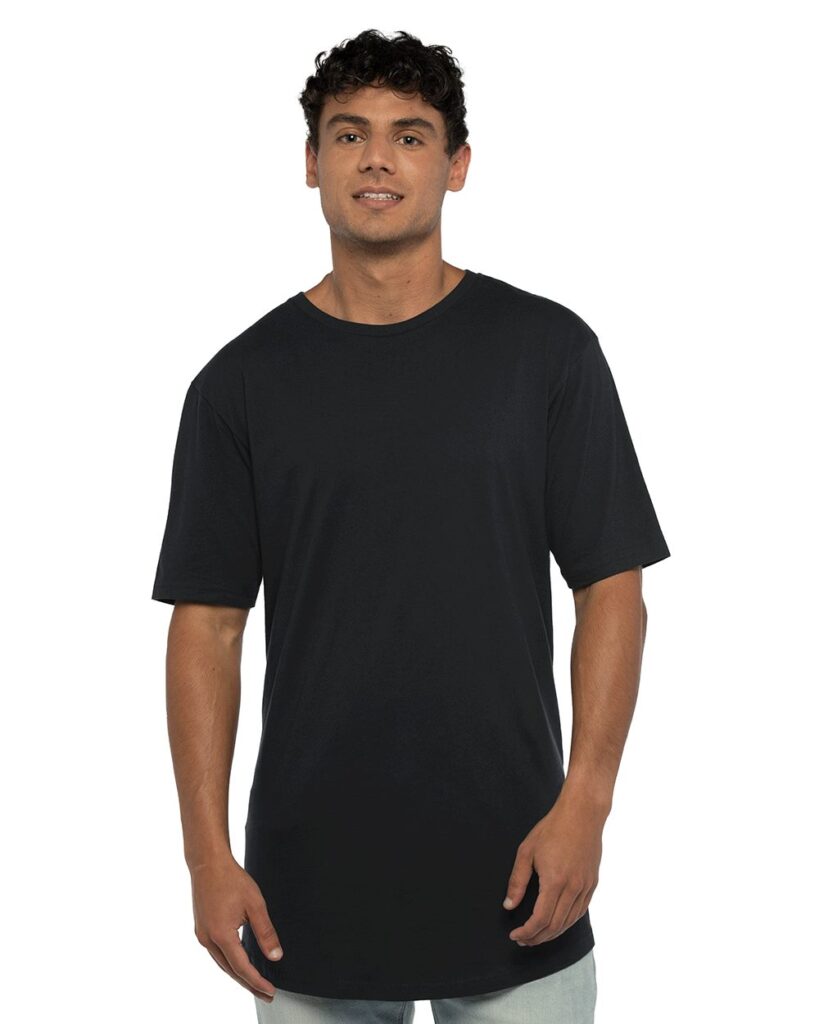 Men’s Cotton Long Body T-Shirt