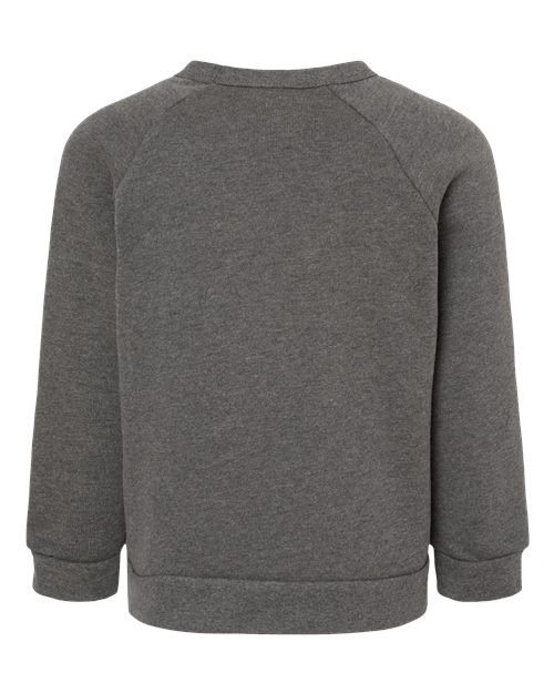 Toddler Sponge Fleece Raglan Crewneck Sweatshirt - Image 2