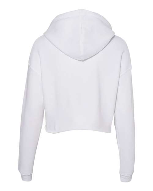 Women's Crop Fleece Hoodie Sweatshirt - Image 2