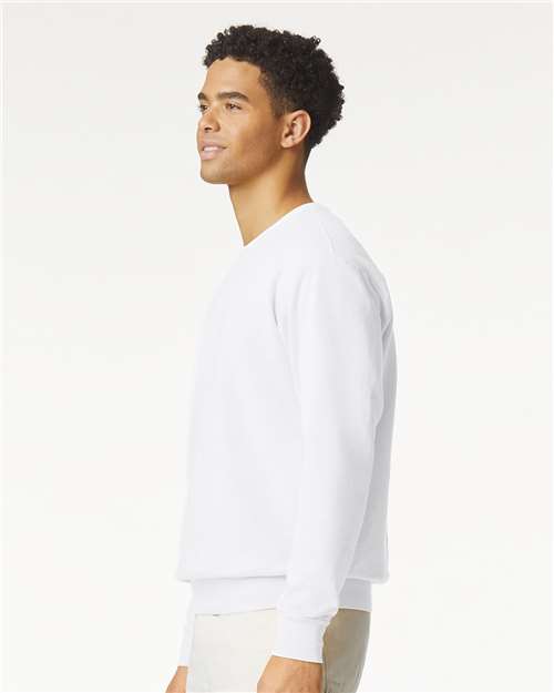 Unisex Garment-Dyed Lightweight Fleece Crewneck Sweatshirt - Image 4