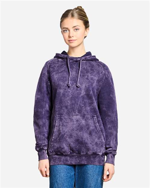 Unisex Vintage Raglan Hooded Sweatshirt - Image 3