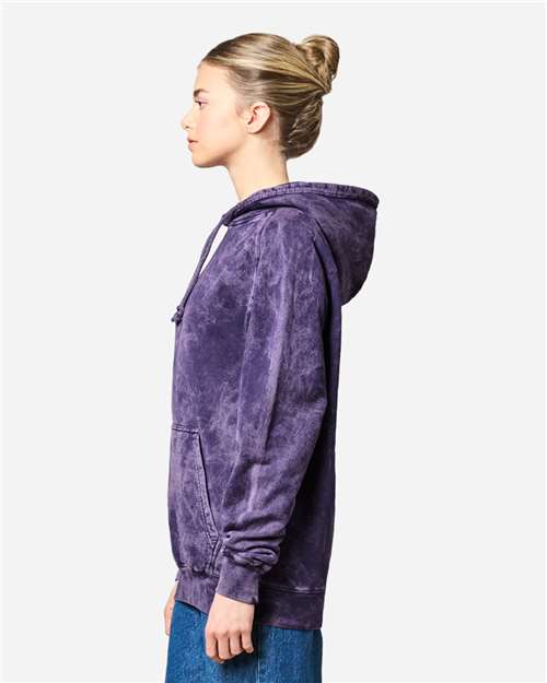 Unisex Vintage Raglan Hooded Sweatshirt - Image 4