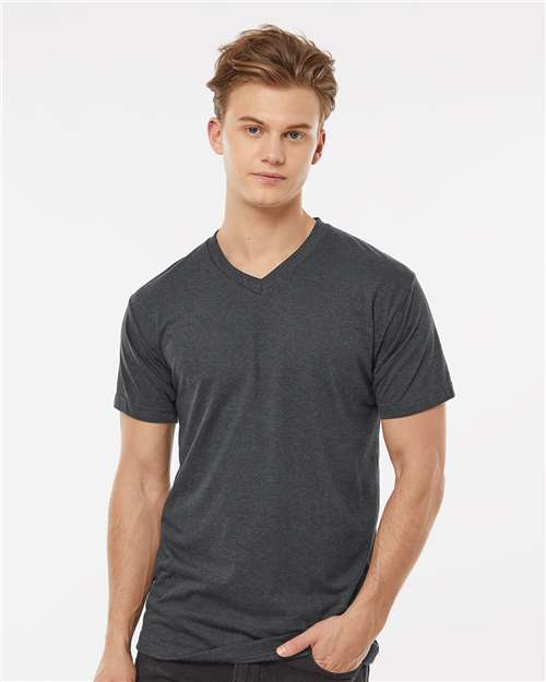 Men's Poly-Rich V-Neck T-Shirt - Image 3