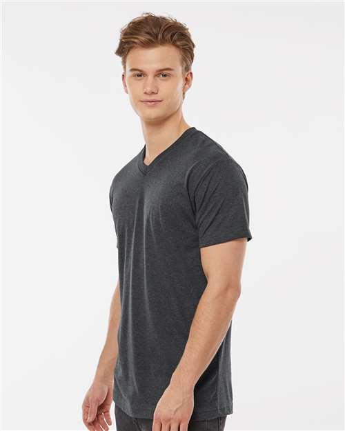 Men's Poly-Rich V-Neck T-Shirt - Image 4