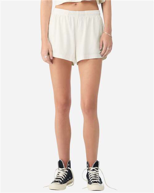 Women's Garment-Dyed Shorts - Image 3