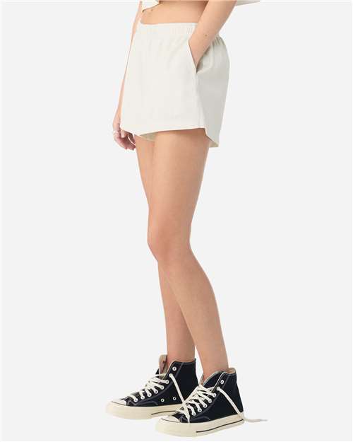 Women's Garment-Dyed Shorts - Image 4