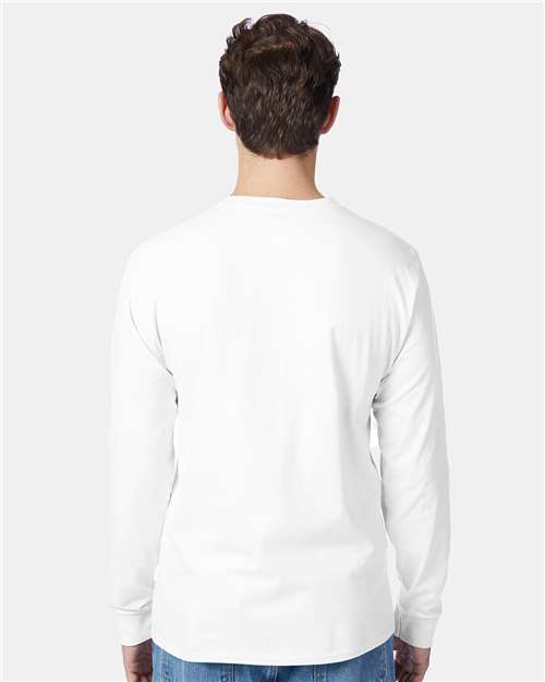 Men's Authentic Long Sleeve Pocket T-Shirt - Image 6