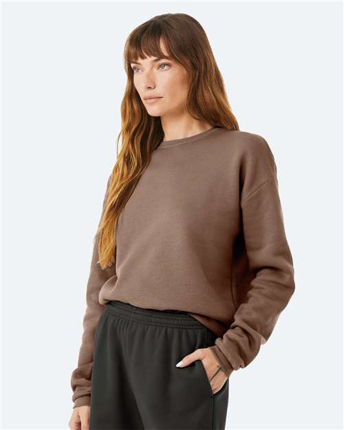 Unisex Sponge Fleece Drop Shoulder Crewneck Sweatshirt - Image 4