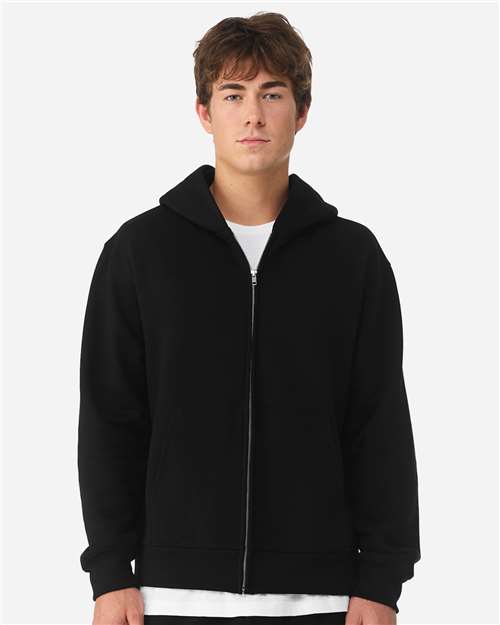 Unisex 10 oz Full-Zip Hoodie Sweatshirt - Image 3