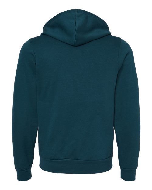Unisex Sponge Fleece Full-Zip Hoodie Sweatshirt - Image 2