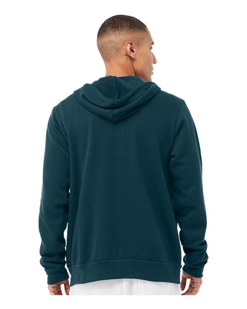 Unisex Sponge Fleece Full-Zip Hoodie Sweatshirt - Image 5