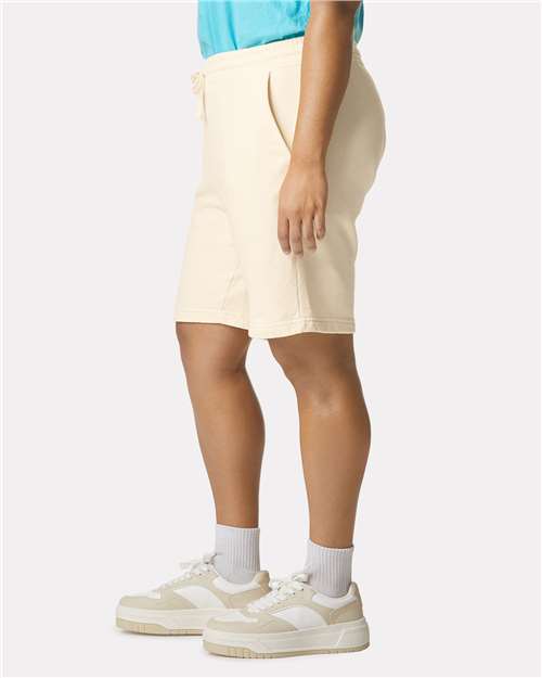 Unisex Garment-Dyed Lightweight Fleece Sweat Shorts - Image 4