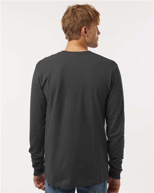 Unisex Fine Jersey Long Sleeve T-Shirt - Image 5