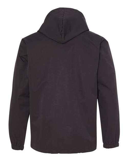Men's Water-Resistant Hooded Windbreaker - Image 2