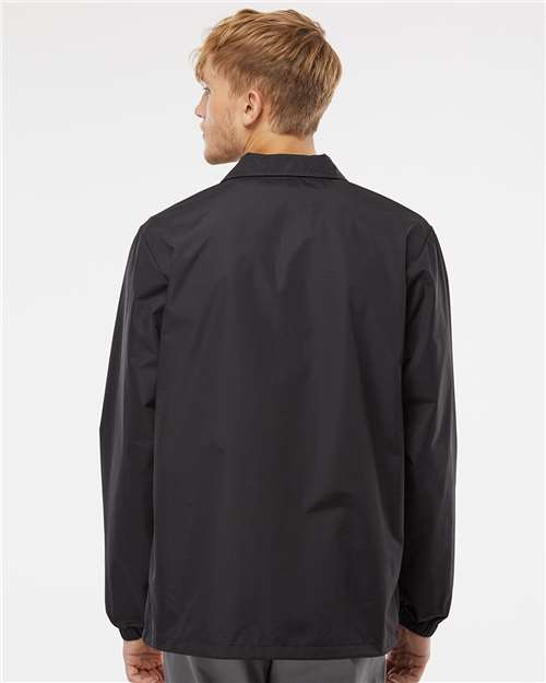 Men's Water-Resistant Windbreaker Coach’s Jacket - Image 5