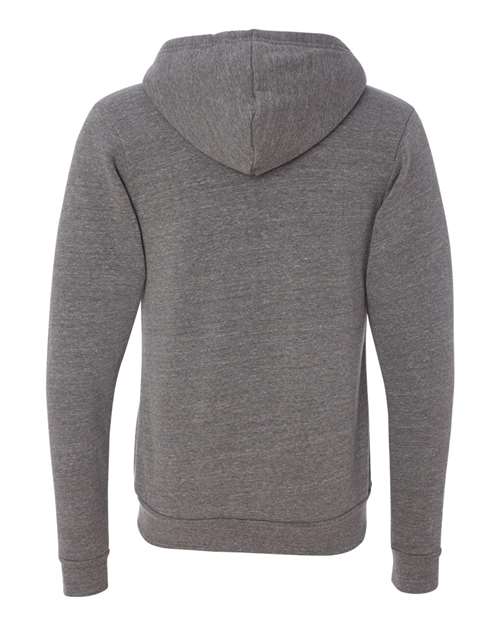 Unisex Triblend Sponge Fleece Full-Zip Hoodie Sweatshirt - Image 3