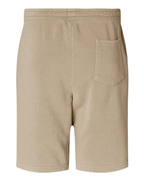 Unisex Pigment-Dyed Fleece Shorts - Image 2