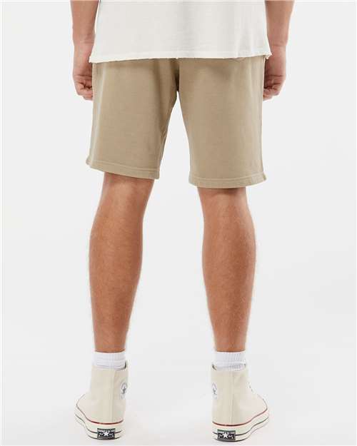 Unisex Pigment-Dyed Fleece Shorts - Image 5