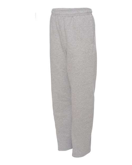 Unisex NuBlend® Open-Bottom Sweatpants with Pockets - Image 2