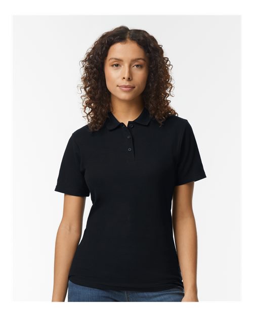 Women's Softstyle® Pique Polo - Image 3
