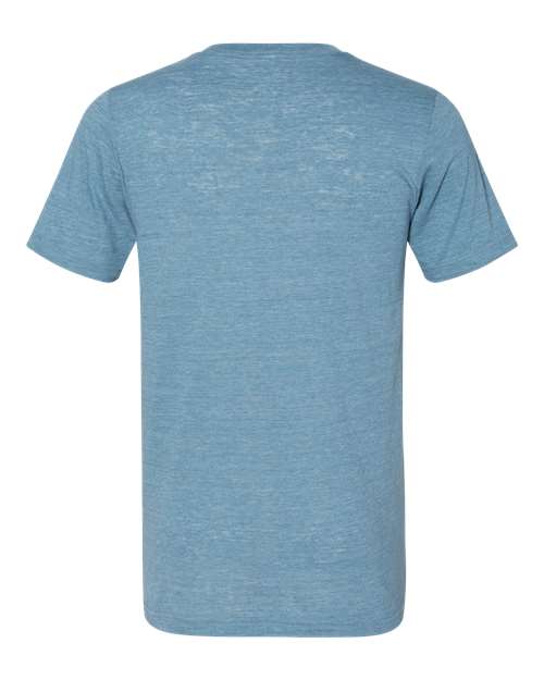 Unisex Textured Jersey V-Neck Tee - Image 2