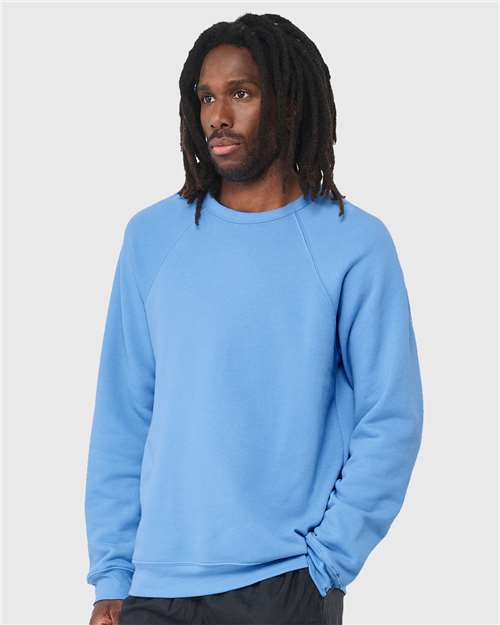 Unisex Sponge Fleece Raglan Crewneck Sweatshirt - Image 4