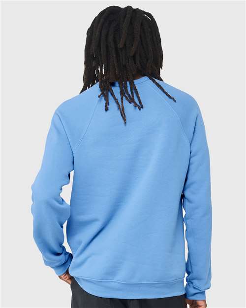 Unisex Sponge Fleece Raglan Crewneck Sweatshirt - Image 5