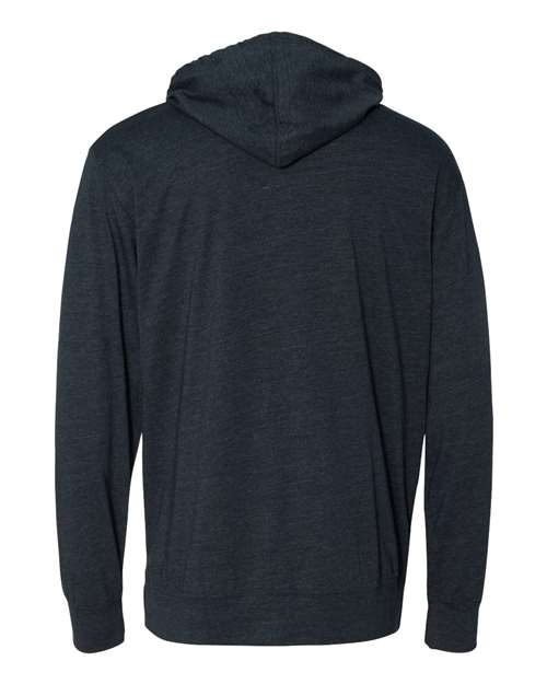 Unisex Lightweight Hooded Pullover T-Shirt - Image 3