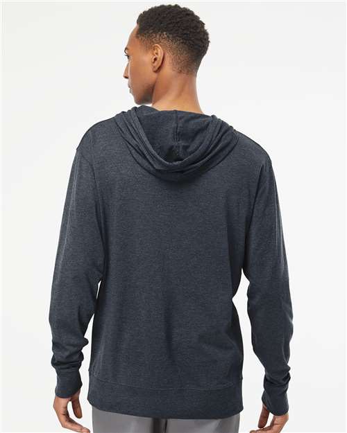 Unisex Lightweight Hooded Pullover T-Shirt - Image 6