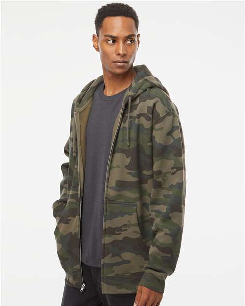 Unisex Heavyweight Full-Zip Hooded Sweatshirt - Image 4