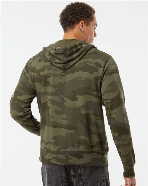Unisex Lightweight Full-Zip Hooded Sweatshirt - Image 5