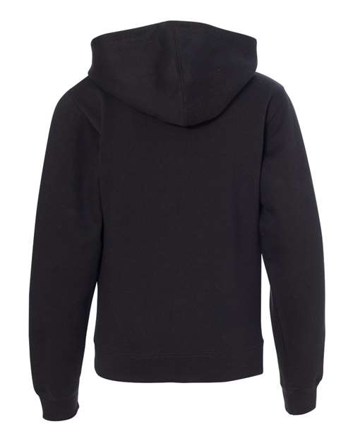 Youth Midweight Full-Zip Hooded Sweatshirt - Image 2