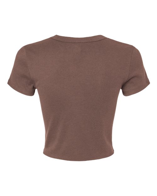 Women's Micro Rib Baby Tee - Image 2