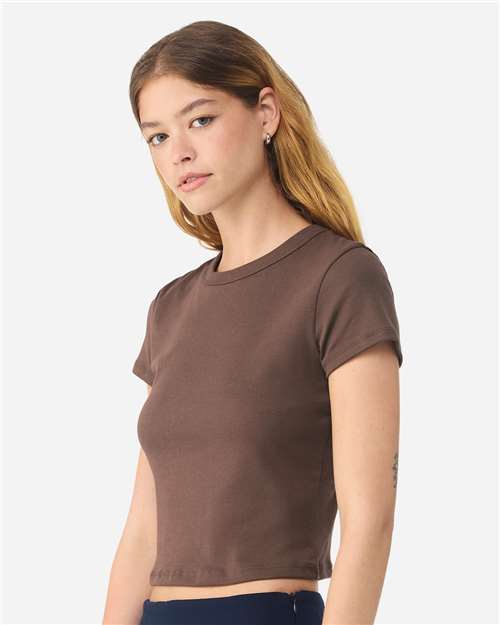 Women's Micro Rib Baby Tee - Image 4