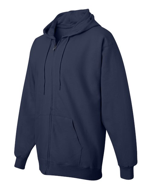 Unisex Ultimate Cotton® Full-Zip Hooded Sweatshirt - Image 2
