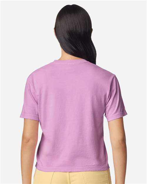 Women's Garment-Dyed Heavyweight Boxy T-Shirt - Image 5