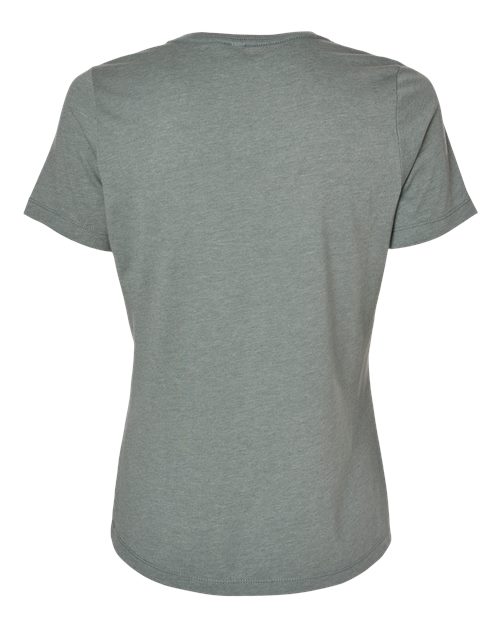 Women’s Relaxed Fit Heather CVC Tee - Image 2