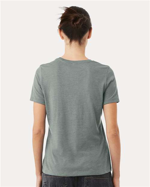 Women’s Relaxed Fit Heather CVC Tee - Image 5