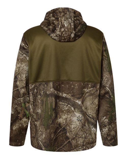 Unisex Realtree® Performance Colorblocked Full-Zip Hooded Sweatshirt - Image 2