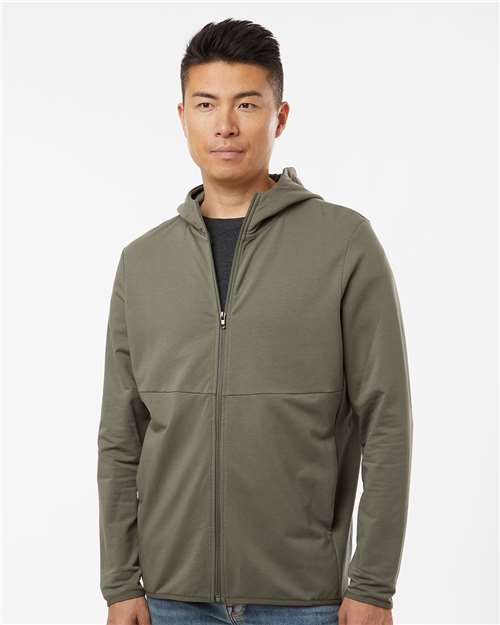 Unisex Perform Full-Zip Hooded Sweatshirt - Image 3
