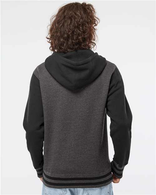 Unisex Heavyweight Varsity Full-Zip Hooded Sweatshirt - Image 5