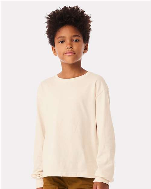 Youth 6oz. Heavyweight Long Sleeve Tee - Image 3