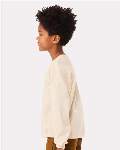 Youth 6oz. Heavyweight Long Sleeve Tee - Image 4