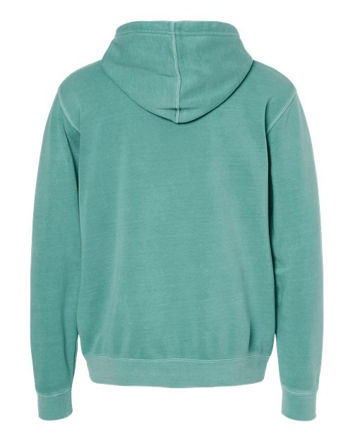 Unisex Midweight Pigment-Dyed Hooded Sweatshirt - Image 2