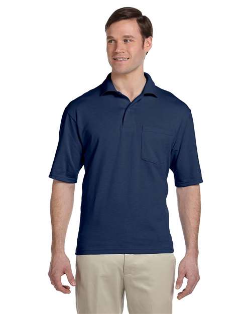 Men's Dri-Power® Polo with Pocket - Image 3