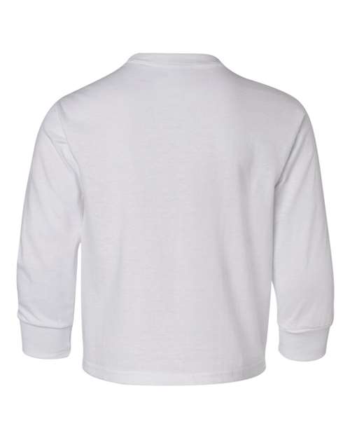 Youth Dri-Power® Long Sleeve 50/50 T-Shirt - Image 3